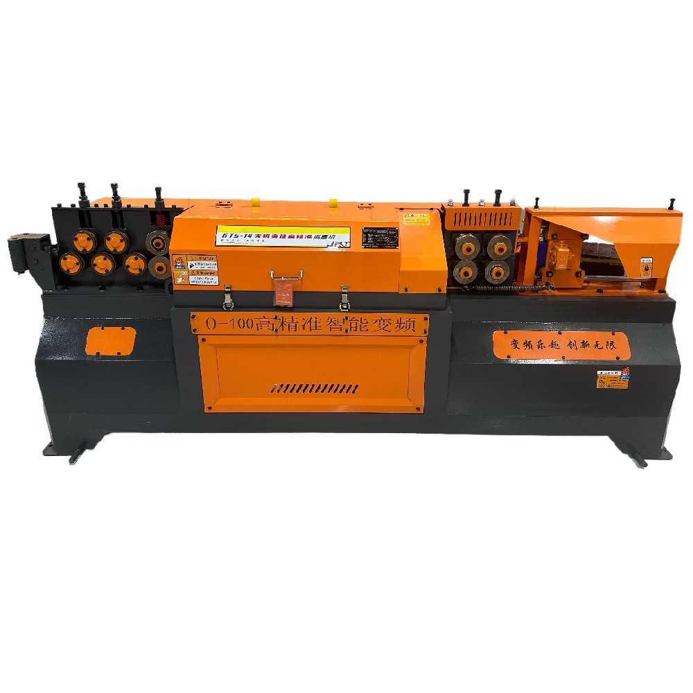 Factory stock 4-14mm round steel 4-12mm thread rebar rebar straighten cutting machine