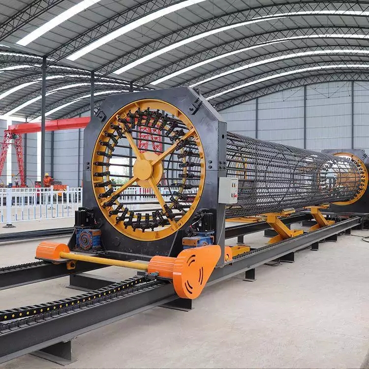 Xingtai Haihui CNC steel cage rolling welding machine has complete specifications and supports independent research and development, making it convenient and durable